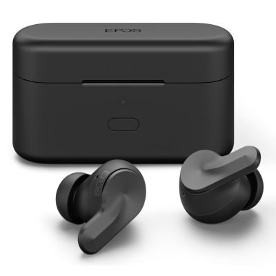 4. Epos Adapt E1 Wireless In-Ear Headphones, Scandinavian Black