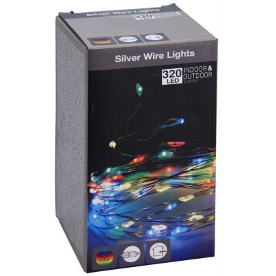 11. WIRE LAMPS GARLAND 320 LED MULTICOLOR