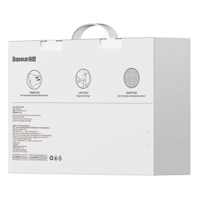 5. Baseus ComfortRide car lumbar pillow - blue