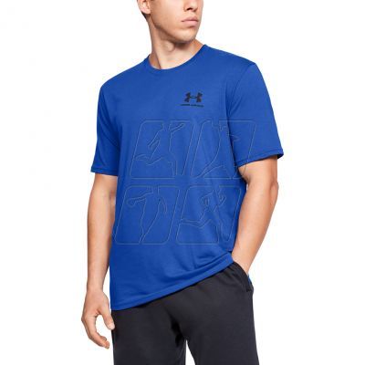 3. T-shirt Under Armor Sportstyle Left Chest SS M 1326799-486