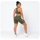 3. Women's ARMY GREEN COMBATWEAR Compression Shorts | DBX Bushido