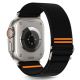 Tech-Protect Nylon Slip Strap for Apple Watch 44 / 45 / 46 / 49 mm - Black