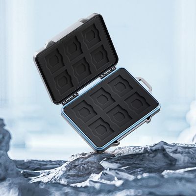 9. Black Memory Card Case for 2.5" SSD, 2.5" HDD, M.2 SSD, SD Card, Micro SD Card, CompactFlash Card and Card Readers