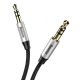 8. Baseus Yiven M30 stereo AUX 3.5 mm audio cable male mini jack 1m silver-black (CAM30-BS1)