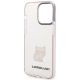 7. Karl Lagerfeld Choupette Body Case for iPhone 14 Pro Max - Pink