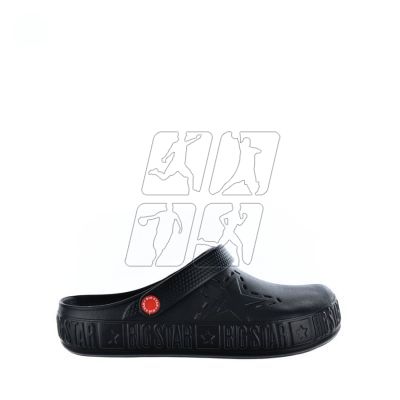 9. Big Star M II175001 black slippers