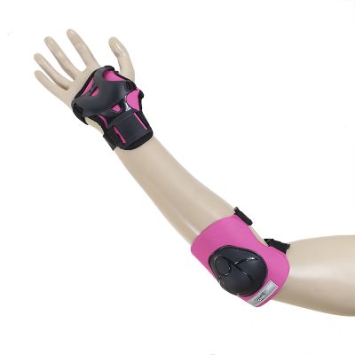 36. Nils Extreme Protectors Set Black and Pink H210 Size M