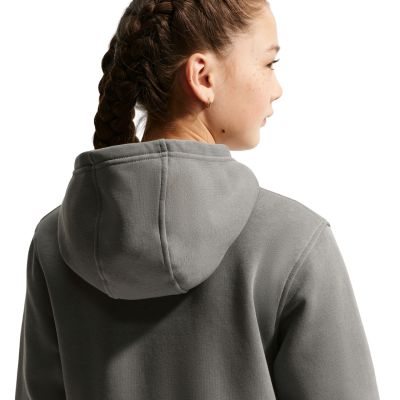 6. Nike Sportswear Club Fleece Kids' Sweatshirt Gray FD3000 289