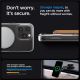 14. Spigen Ultra Hybrid S MagSafe Case with Stand for iPhone 15 Pro - Transparent