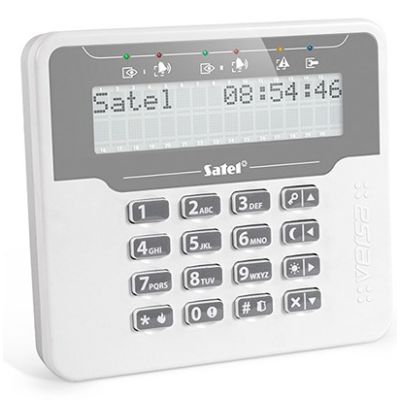 Satel VERSA-LCDM-WH Access Protection System Gray, White