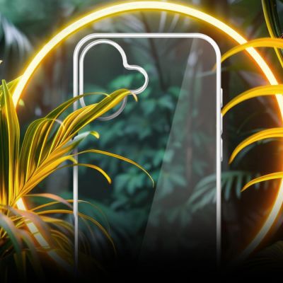 13. 3mk Clear Case Eco for Apple iPhone 16 plus - transparent