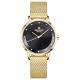 Giewont Sapphire Gold Black Women's Watch GW4130-B3