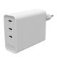 4. Mophie ROC GaN - wall charger, 3x USB-C, 140W (white)