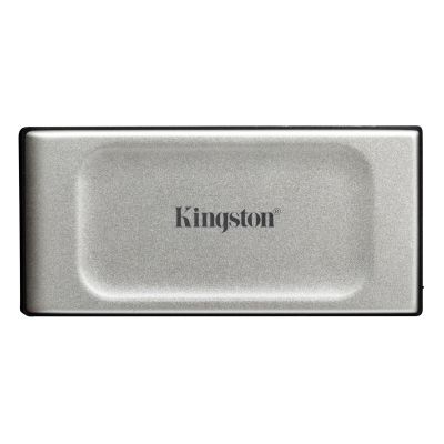 7. Kingston XS2000 External SSD Drive (2TB; USB 3.2; Silver; SXS2000/2000G)