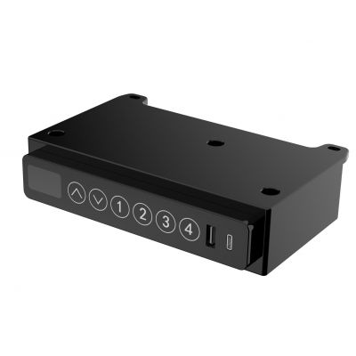 11. Urevo U1 Smart Walkingpad Treadmill + TUCKANO Electrically Adjustable Desk Black/Walnut