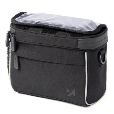 5. Wozinsky Handlebar Bag Bike Shoulder Bag Black (WBHBB-01)