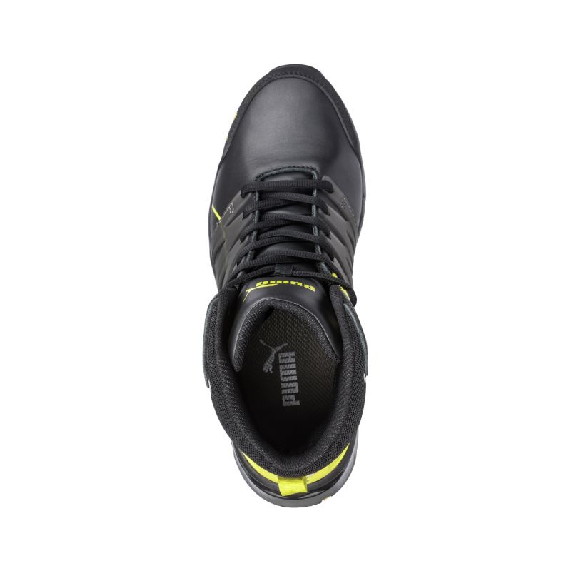 6. Puma Velocity 2.0 Yellow Mid M MLI-S12B1 black shoes