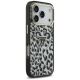 4. Guess Leopard Glitter MagSafe Case for iPhone 17 Pro - Black
