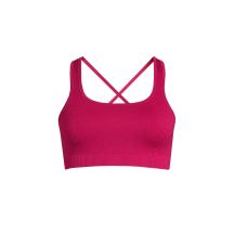 CASALL Scallop Seamless Bralette top, pink