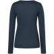 4. Women’s long-sleeve thermal shirt SUPER.NATURAL W Crazy Mouse LS navy blue