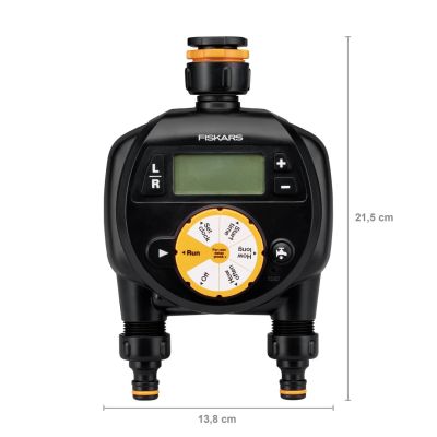 7. Fiskars 1054792 Black Electronic Irrigation Controller