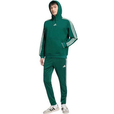 6. adidas Essentials 3-Stripes Fleece Hoodie men's green KZ1413