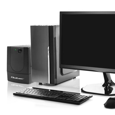 14. QOLTEC UPS LINE INTERACTIVE | MONOLITH | 850VA | 480W