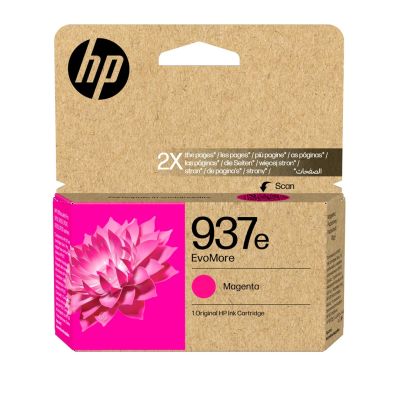 15. HP Original Magenta Ink 937e EvoMore
