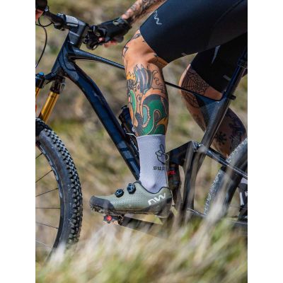 3. NORTHWAVE Sunday Monday Sock cycling socks gray