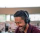 23. POLY Voyager Focus 2 USB-CC Headset with USB-C/A Adapter and Charging Base