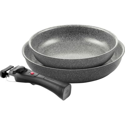 BALLARINI TORRE Set of 2 frying pans (24 + 28 cm) 1H