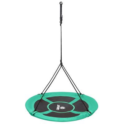 36. STORK'S NEST GARDEN SWING 110CM XXXL GREEN