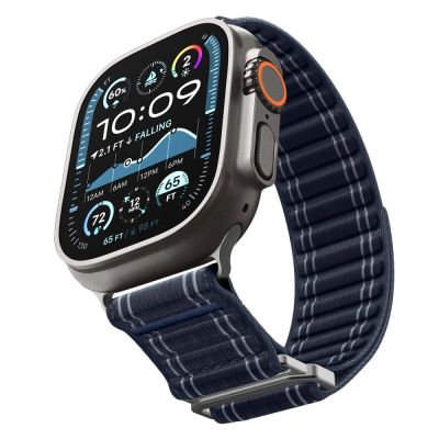 12. Spigen WBF0 Strap for Apple Watch 44 / 45 / 46 / 49 mm - Navy Blue