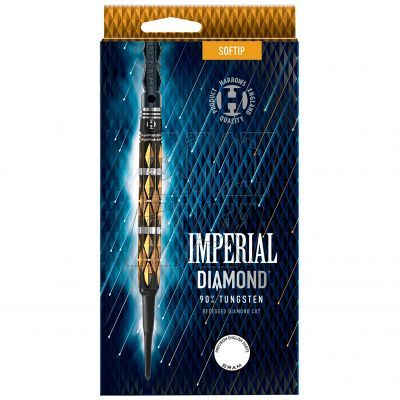 12. Darts Harrows RED HORIZON 90% soft tip ImperialDiamond