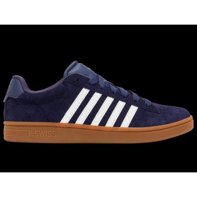 K-swiss sneakers COURT TIEBRK II SDE NAVAL ACADEMY/BRIGHT WHITE/GUM-M (09492-465-M)