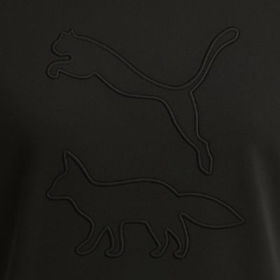 3. MAISON KITSUNE X PUMA T-shirt Puma Black - 532327-01