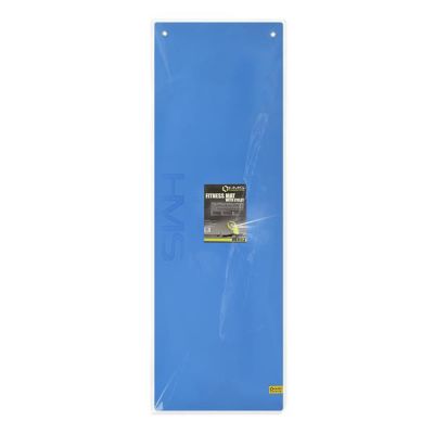 3. HMS Premium MFK03 blue-black club fitness mat with holes