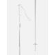 2. Rossignol ELECTRA WHITE ski poles white