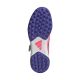 6. adidas F50 Hyperfast Club Hook and Loop TF JKK1337 Kids' Soccer Shoes