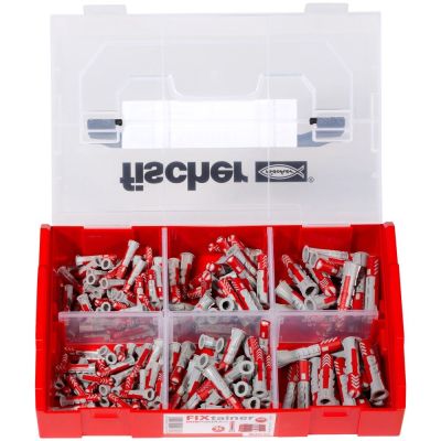 5. Fischer 536161 screw anchor/wall plug 210 pcs. Wall plug