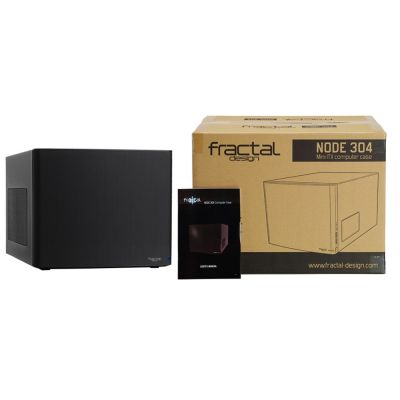 FRACTAL DESIGN NODE 304 Case - ITX - USB3.0 - BLACK