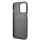 7. Guess GUHMP13LSAPSTG iPhone 13 Pro / 13 6.1" grey/grey hardcase Peony Logo Plate MagSafe