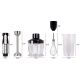 10. ELDOM MULTIFUNCTIONAL BLENDER BL250 VEXI 800W BLACK-SILVER METAL CHOPPING TIP, CONTAINER WITH CHOPPER KNIFE