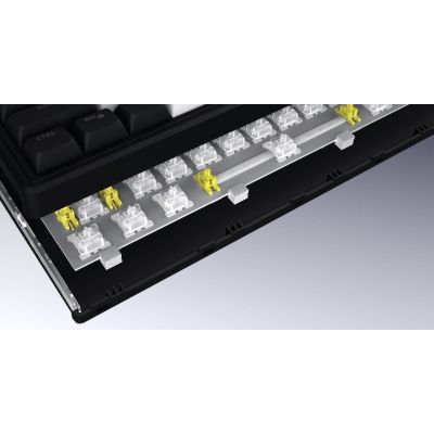 10. HATOR Skyfall 65 MAG ULTIMA 8K wireless keyboard Gaming USB + RF Wireless + Bluetooth QWERTY US English Black, White