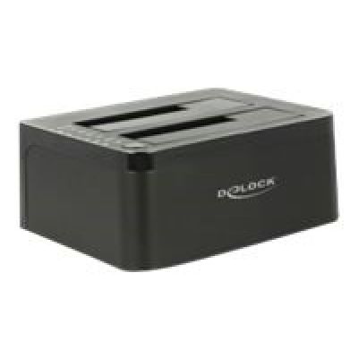 6. DeLOCK 62661 Hard Drive Docking Station USB 3.2 Gen 1 (3.1 Gen 1) Type-B Black