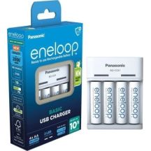 PANASONIC BASIC USB CHARGER + 4x AA ENELOOP 2000 mAh