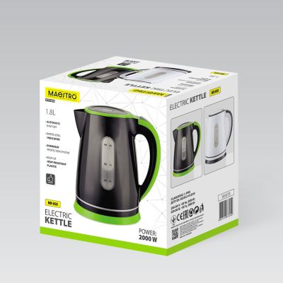 4. Electric kettle 1.8l 2000W MR-058-BLACK MAESTRO