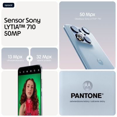9. Motorola Edge 70 Fusion Power 5G 12/256GB PANTONE Country Air