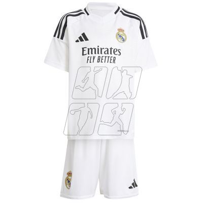 2. Adidas Real Madrid 24/25 Home Mini Jr IT5175 football kit