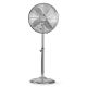 Nedis 50W chrome pedestal fan